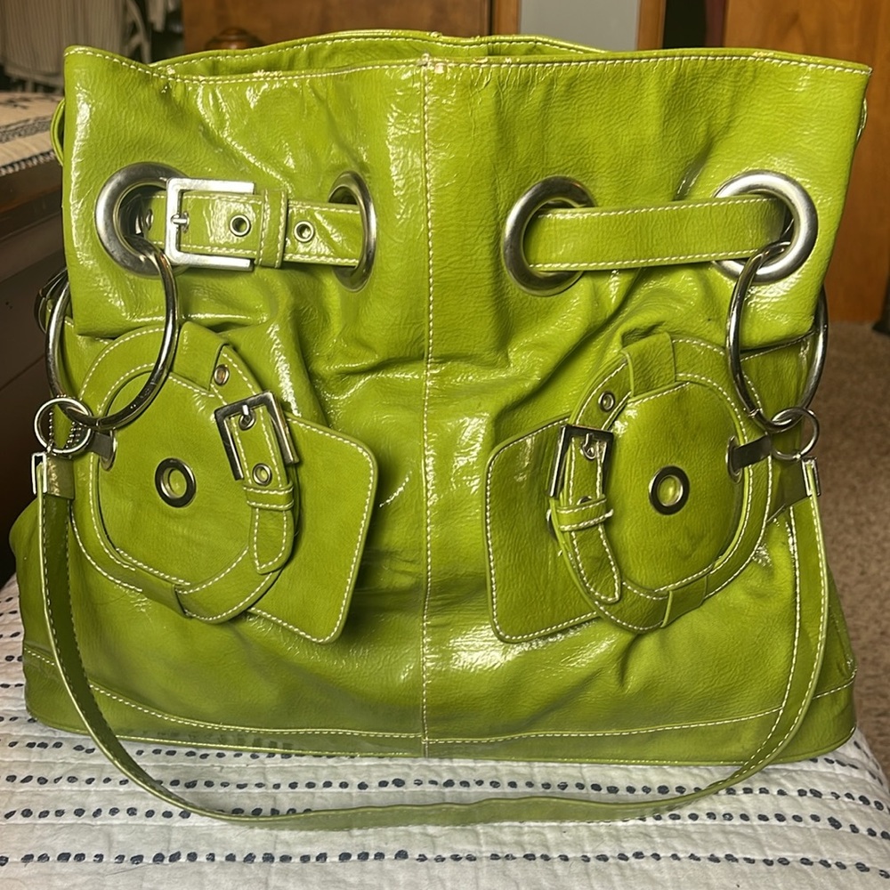 Vintage Green Bag